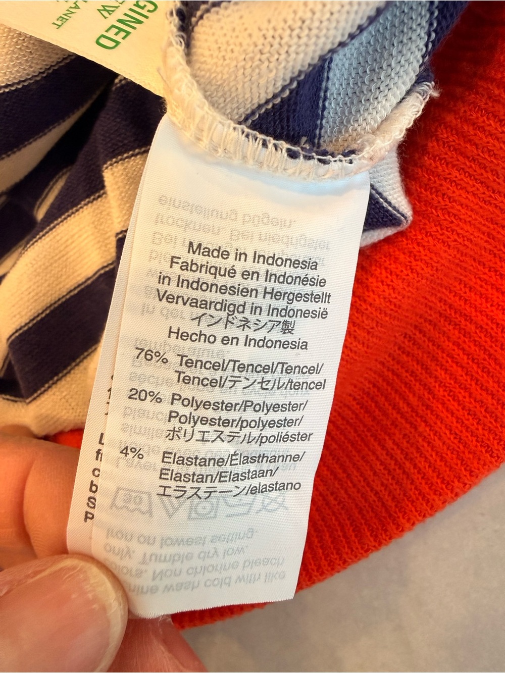 J. Crew Women’s Supercozy mockneck pullover in stripe, Medium - Picture 5 of 7